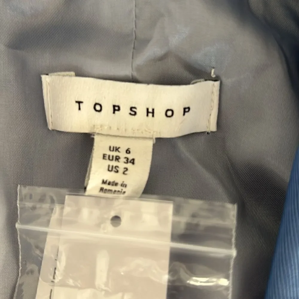 Topshop cobalt blue boyfriend blazer- new with tags- size 2